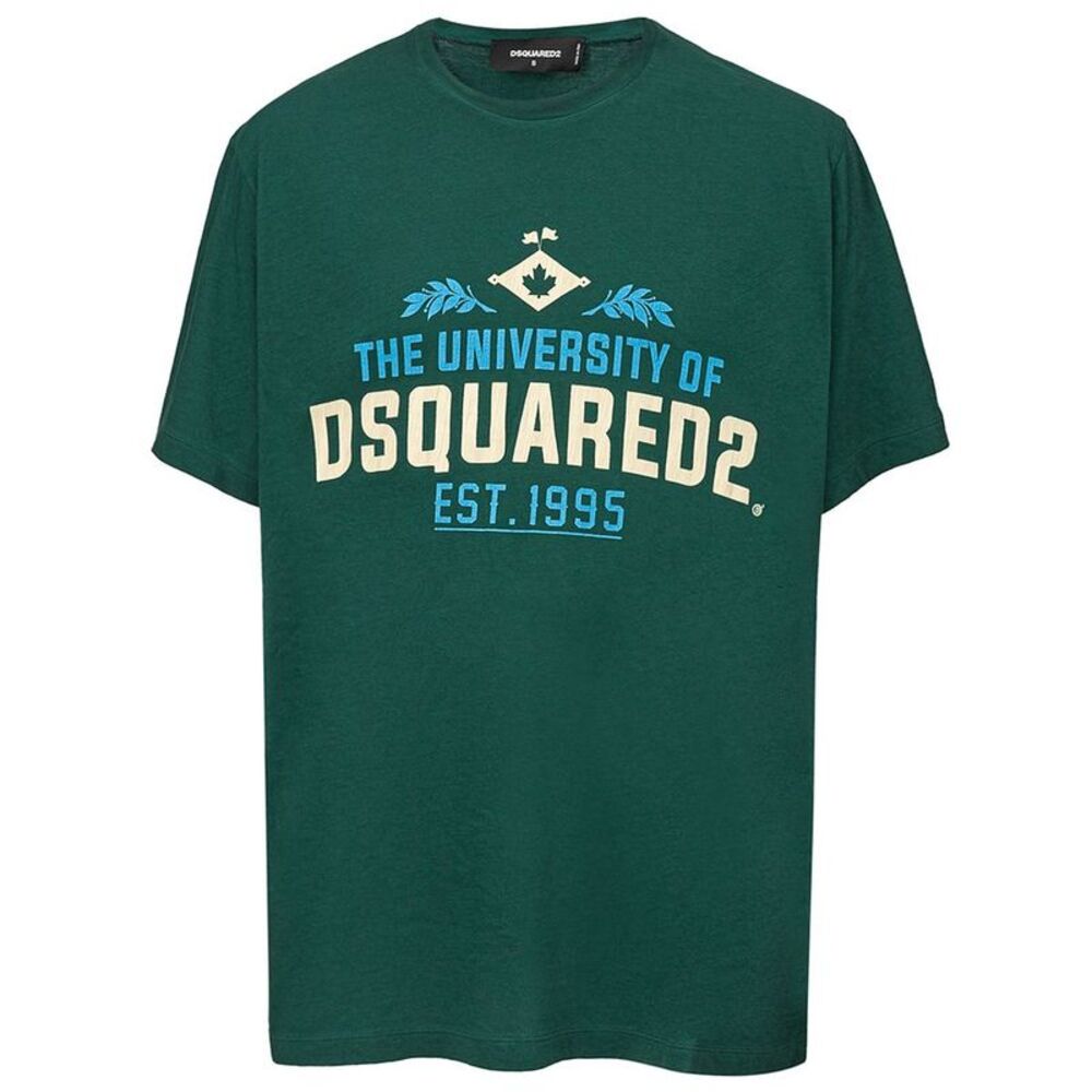 Dsquared² Green Cotton Men's T-Shirt
